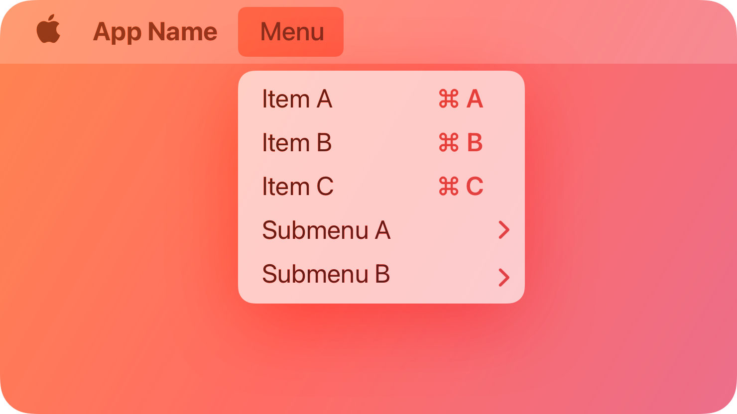 macos menu bar