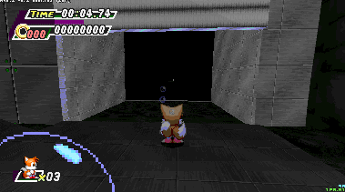 playing mystic realm community edition in srb2classic

i have found a section in sunken plant zone 2 where there is a monitor with a creepy face

i approach to get a closer look at it

when i jump into it the game crashes and the animated gif ends abruptly