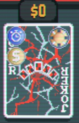 A free rare joker with a rental and perishable sticker