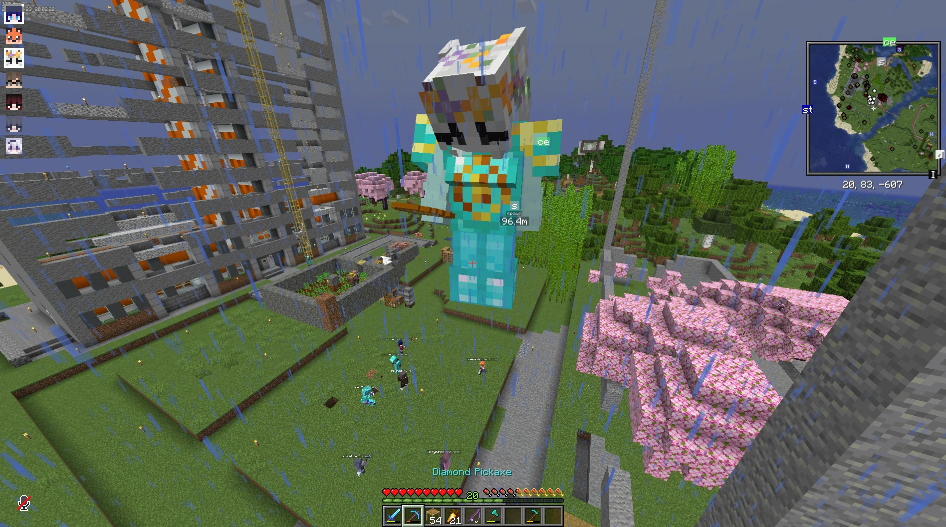 houl is big in minecraft