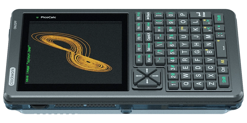 the picocalc!

A small calculator looking device with a full keyboard!