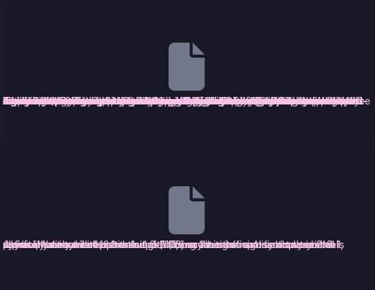 two attachments with garbled text