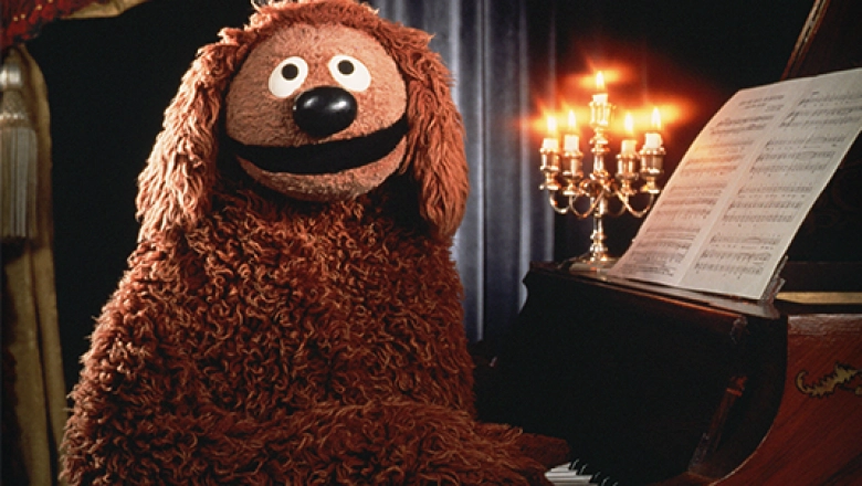 Rowlf the dog from the Muppets