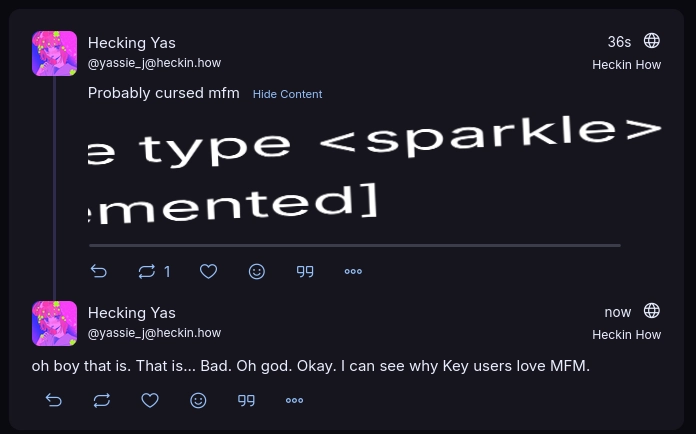 sparkle mfm node isn't implemented in shrimpnet