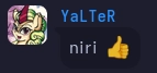 message by YaLTeR in the niri discord bridge room on matrix

niri 👍
