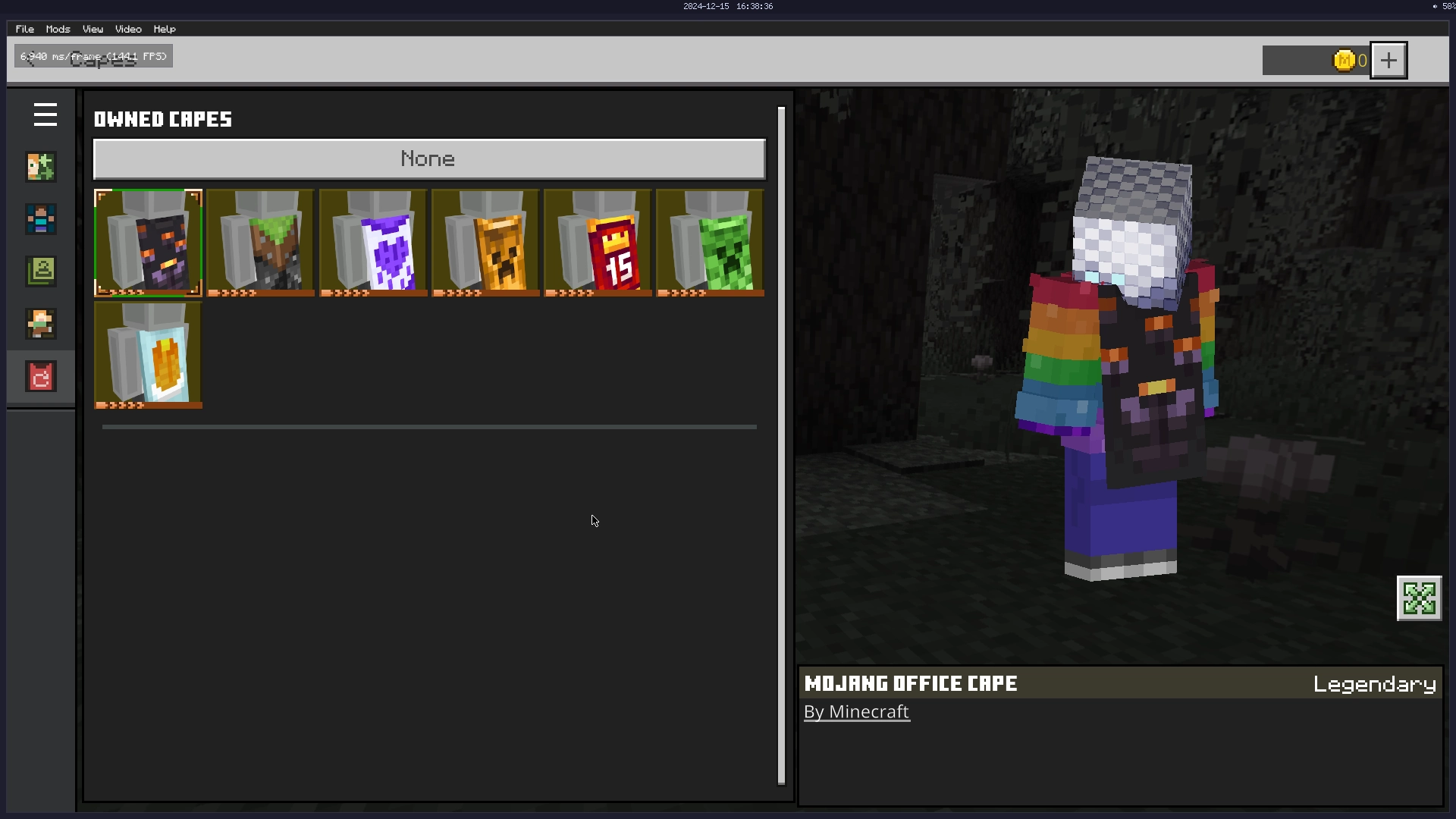 i have the mojang office cape