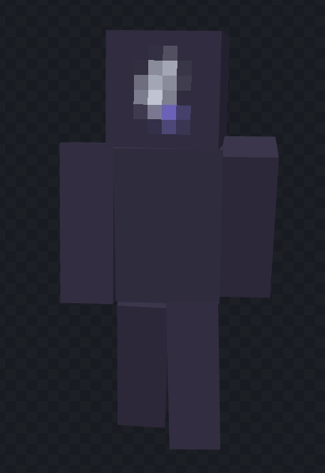 i put the iceshrimp logo onto a minecraft skin