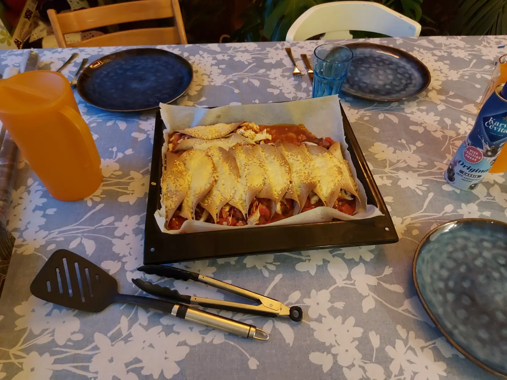 The enchiladas I made for dinner